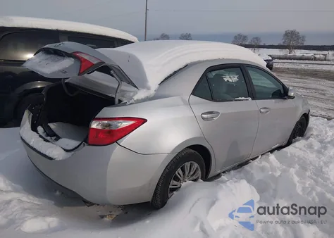 2014 Toyota Corolla Le из США, поврежденный, VIN 2T1BURHE7EC217687